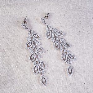 "Michelle" Silver Handmade Earrings